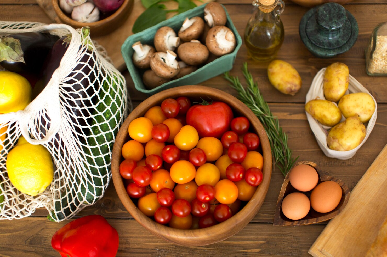 Fresh local produce